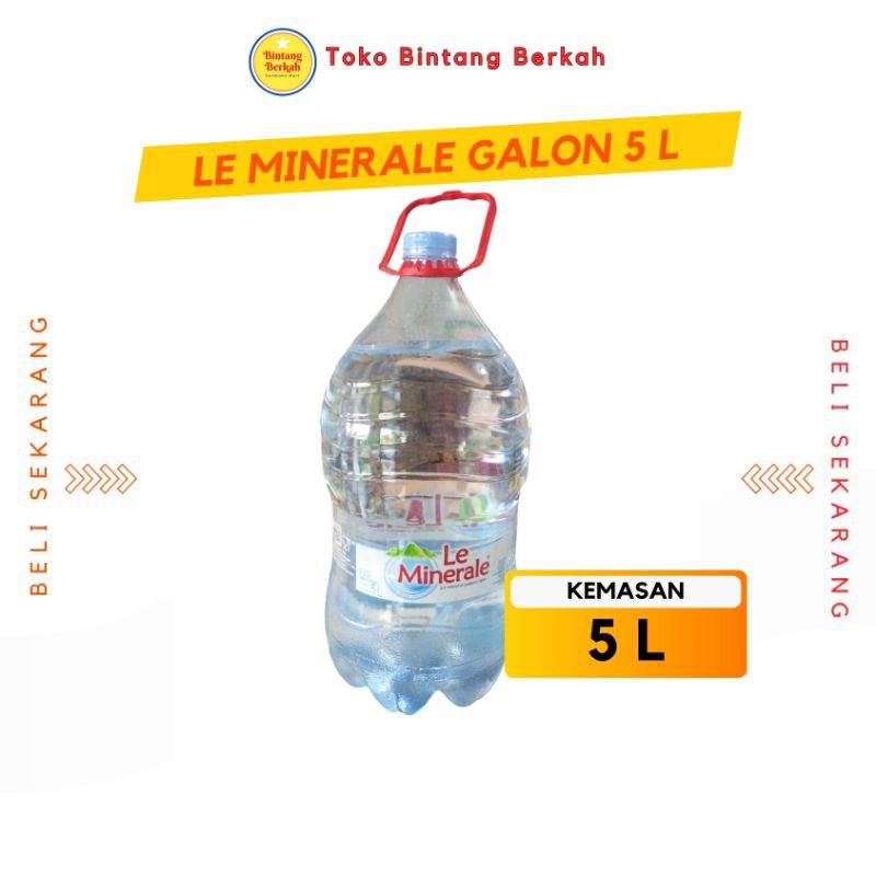 

Le Minerale Galon 5 Liter