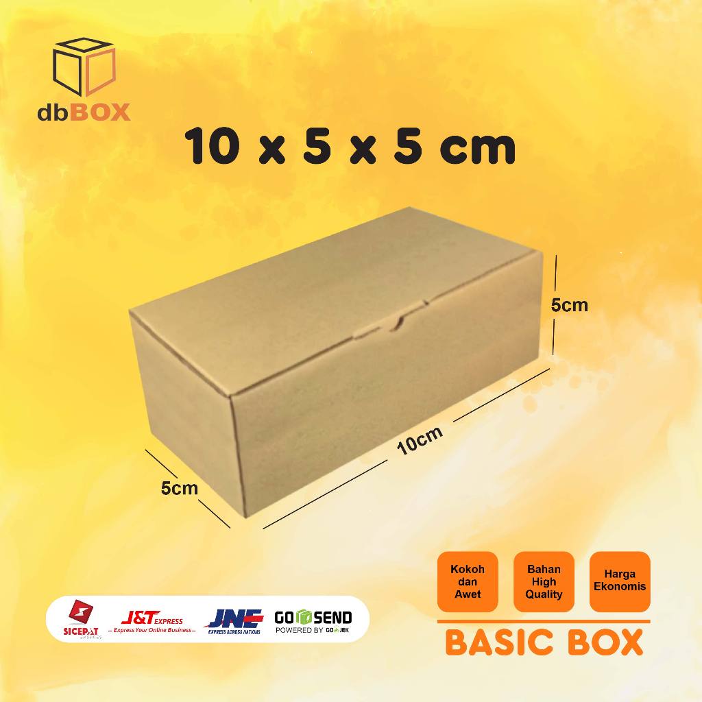 

Kardus Uk. 10x5x5 cm....Die Cut