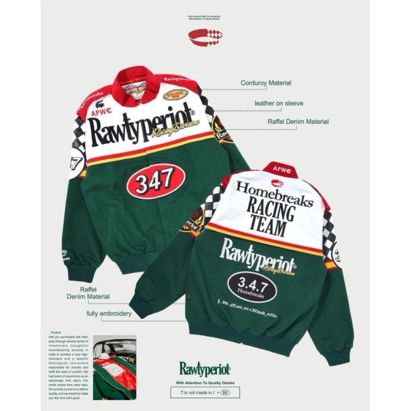 RAWTYPE RIOT X UNKL347 RACING JACKET