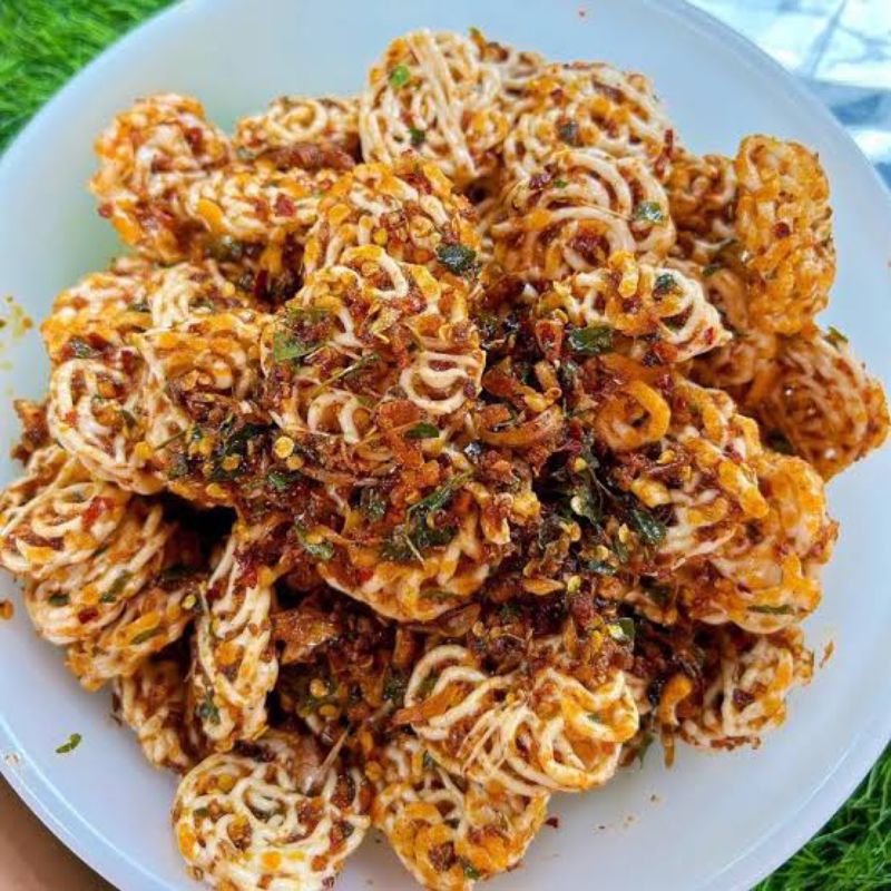 

Krupuk Mawar Pedas Daun Jeruk / 500 gram