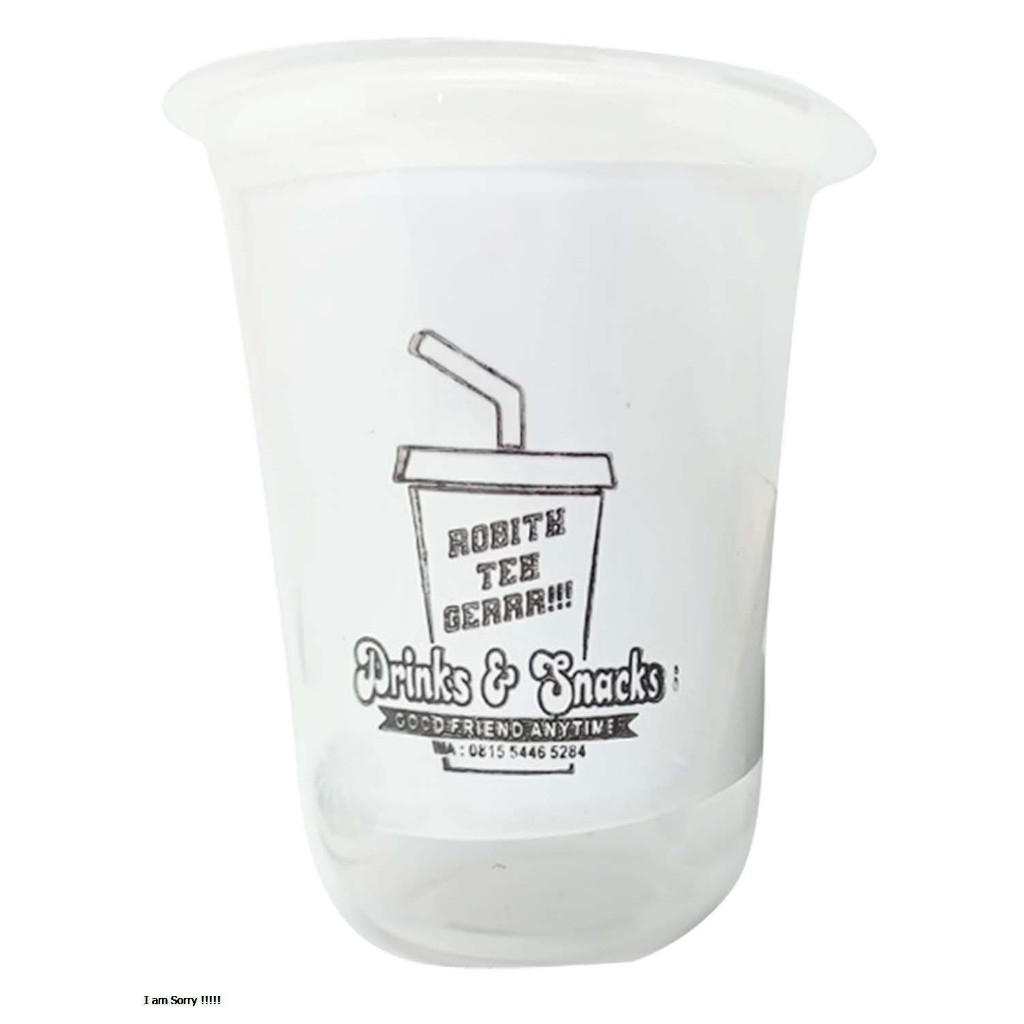 

SIS stempel Gelas Cup / Plastik / Custom-Free Tinta
