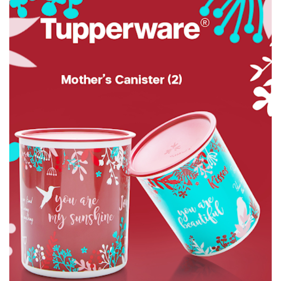 Mother Canister Set / Paket Toples Tupperware Original Termurah