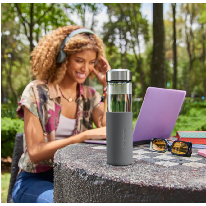 Aquananda Bottle / Botol Kaca Tupperware Original Termurah