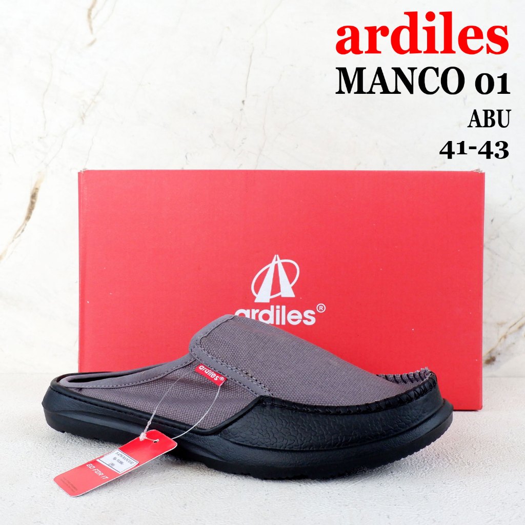 Sepatu ARDILES pria - sepatu sandal casual - MANCO - size 39-43 - sepatu sandal pria - sepatu santai