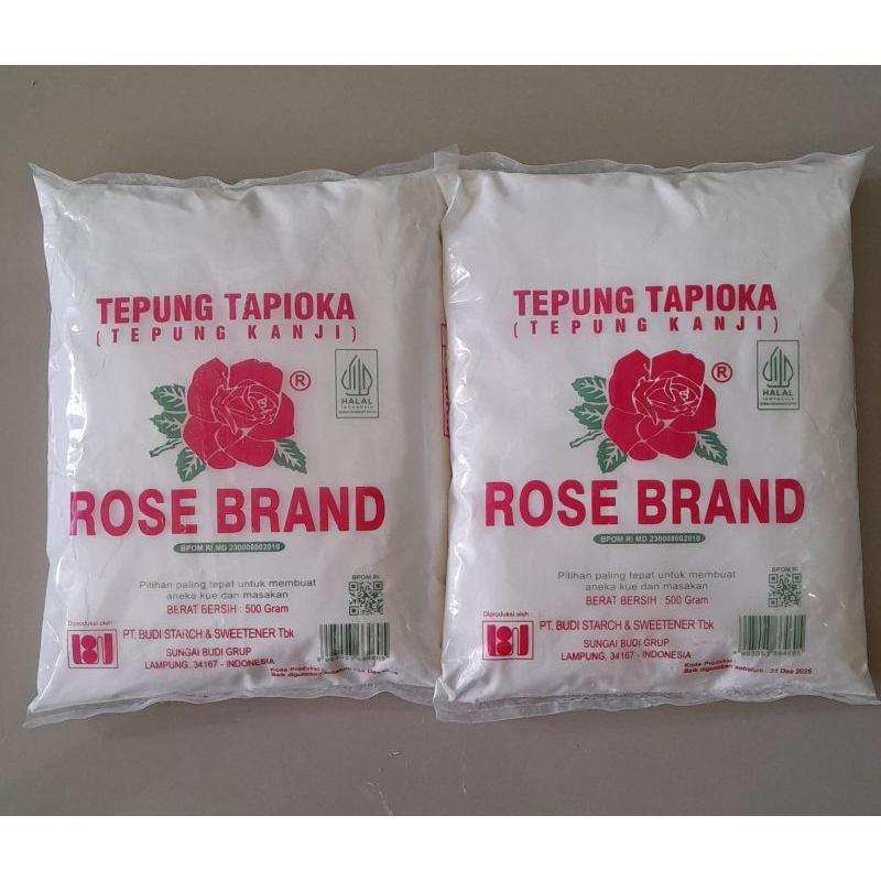 

TEPUNG TAPIOKA ROSE BRAND 500gr