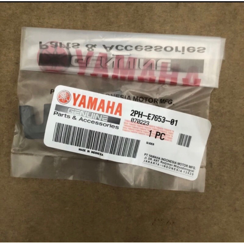 Slider kancing roller 3pcs Nmax Aerox Lexi Mio M3 sporty smile  original YGP