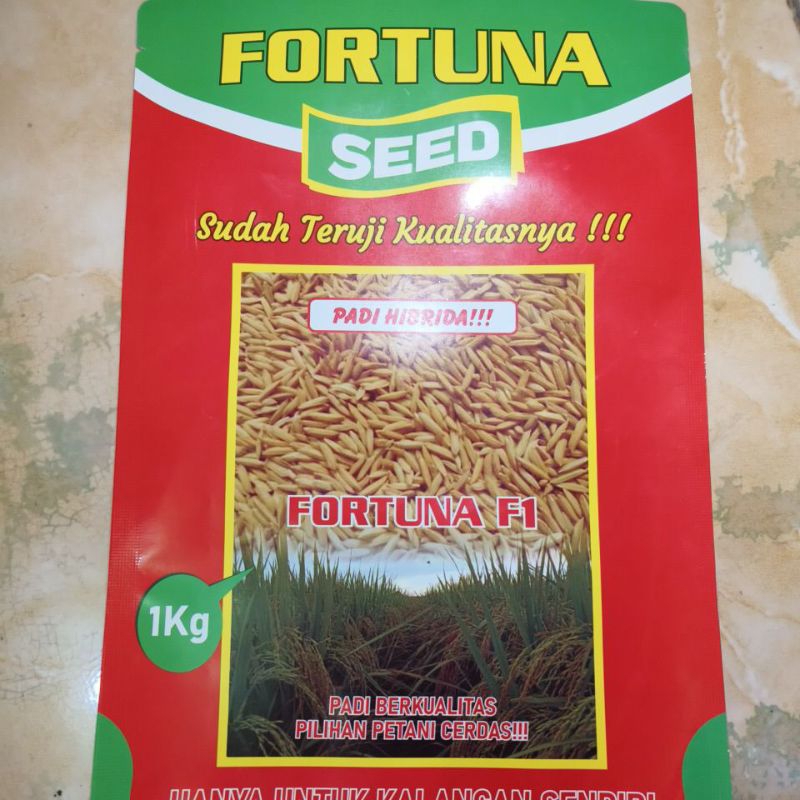 benih padi HIBRIDA FORTUNA SEED(1kg)