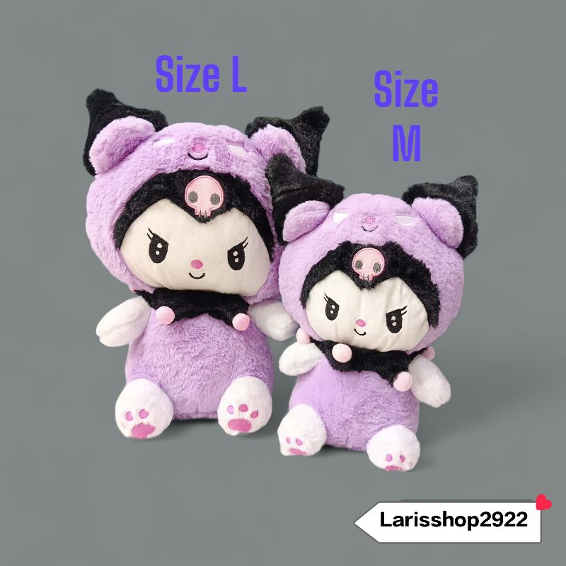 Boneka sanrio kuromi boneka kuromi boneka terbaru viral boneka kuromi Cinnamoroll boneka lucu mainan