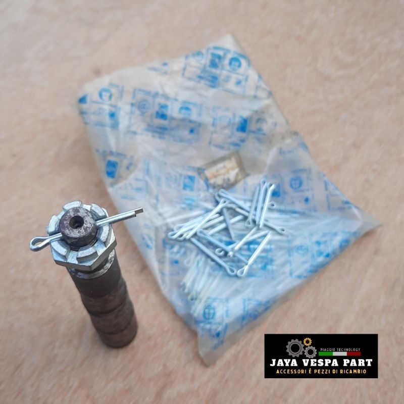 Paku Pasak As Roda depan & belakang Vespa PTS PX PS PXE Strada Super Sprint Excel Spartan Ricambi