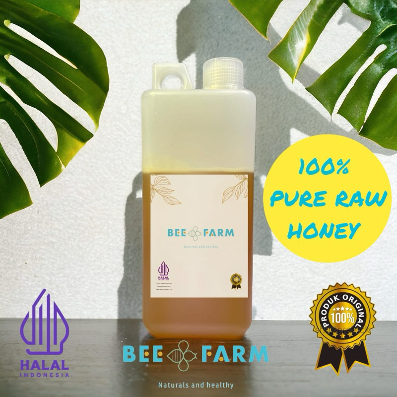 

Madu Murni Multiflora 100% Asli 1Kg BEE FARM