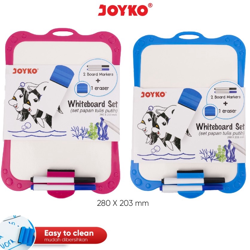 

Spesial Minggu Ini Papan Tulis Putih Set Whiteboard Set Joyko WBS17CO