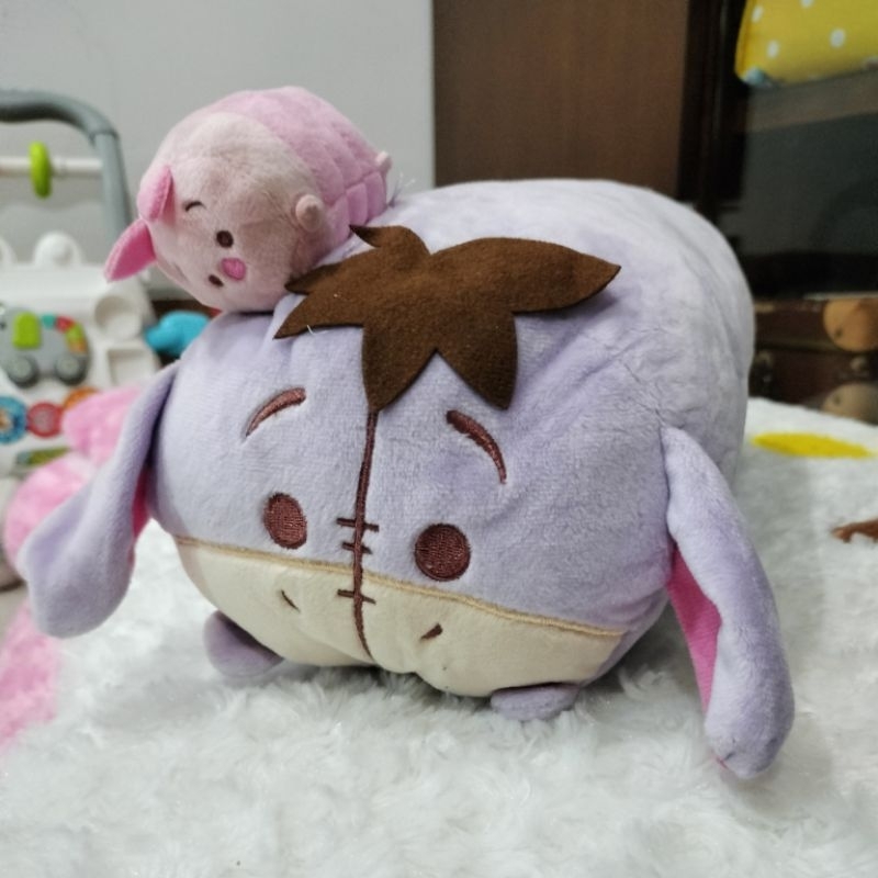 Disney Tsum Tsum Guling Eeyore + Piglet