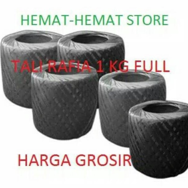 

Best Discount Tali rafia hitam super 1kg