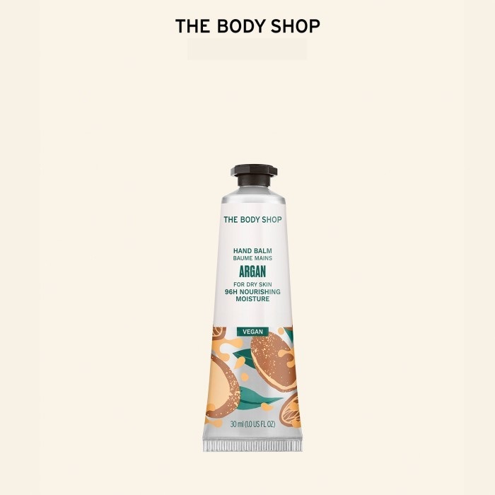 [ORIGINAL] The Body Shop - Argan Hand Cream 30ml  / Hand Balm / Pelembab Tangan