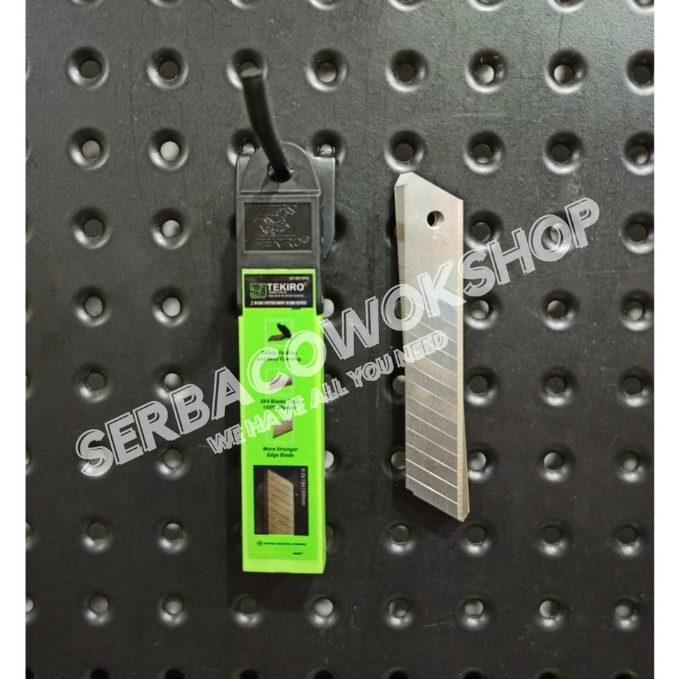 

Ready Hari Ini Tekiro Isi Ulang Pisau Isi Cutter Refill Besar 18 mm Isi 1 Pcs Termurah Berkualitas