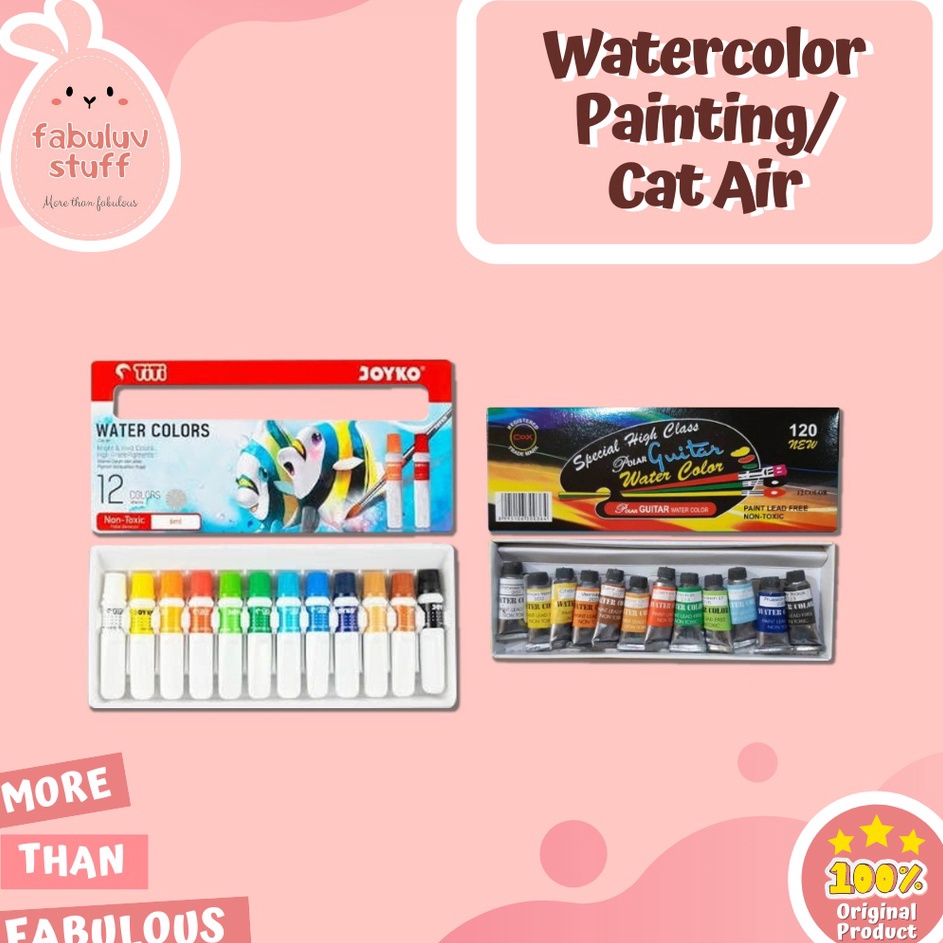 

Lebih Populer ATK Cat Air 12 Warna