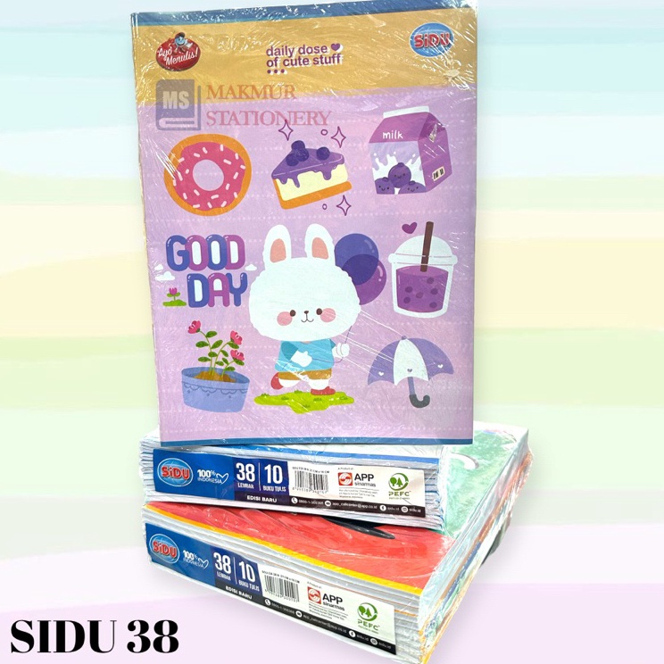 

Promo Merakyat Buku Tulis Kwarto Sidu 38 Pak