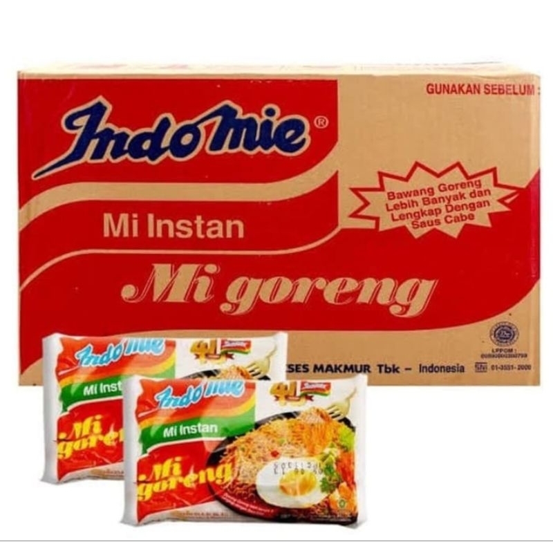 

GRATIS ONGKIR - Indomie Instan Harga 1 Dus Isi 40Pcs - Mie instan