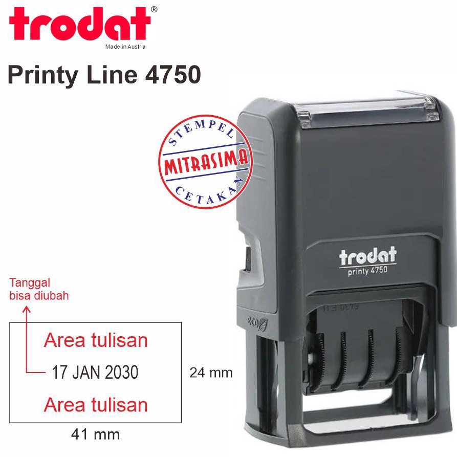 

Grosir Favorit Stempel Trodat 475 Model Persegi dengan Tanggal