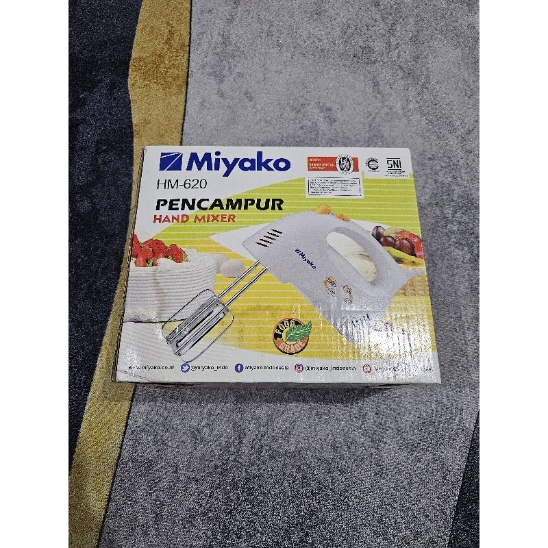 Hand Mixer Miyako HM 620 (Second Preloved)
