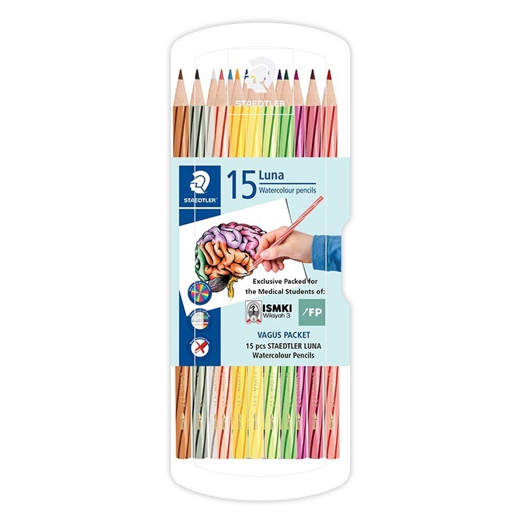 

Serba Unik Stationery Haul Staedtler Pensil Warna Watercolor 15 Warna