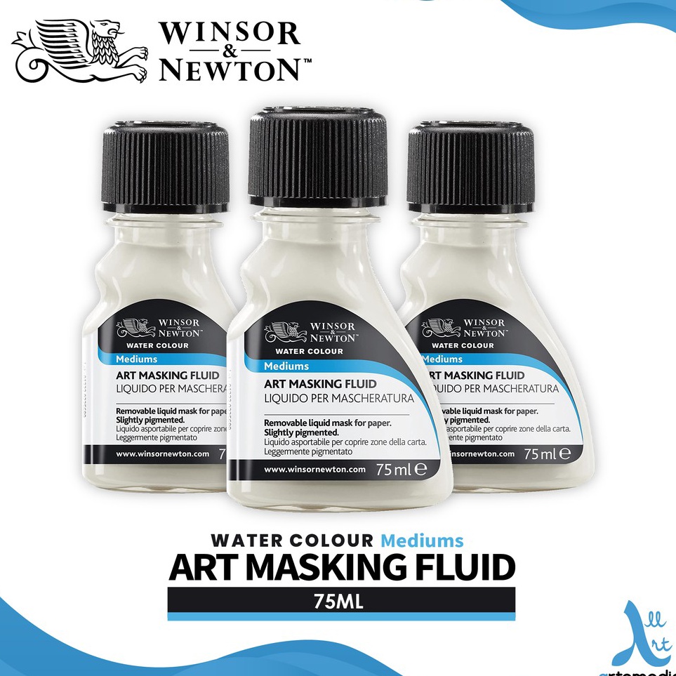 

Pasti Terjamin Medium Cat Air Winsor Newton 75ml Art Masking Fluid Watercolor