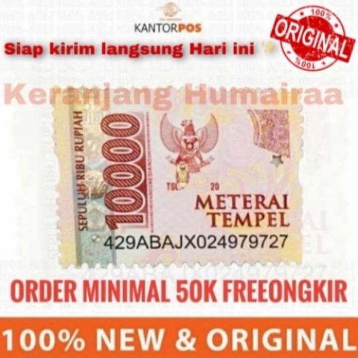 

Promo Ekonomis MA TERAI 1 ORIGINAL POS