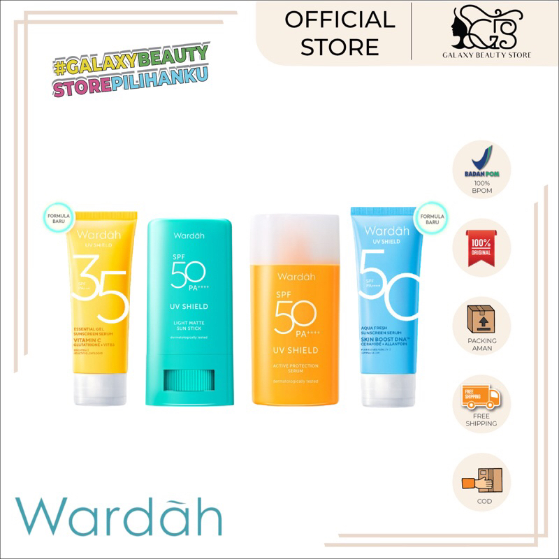 WARDAH UV SHIELD SUNSCREEN / SUNSCREEN WARDAH