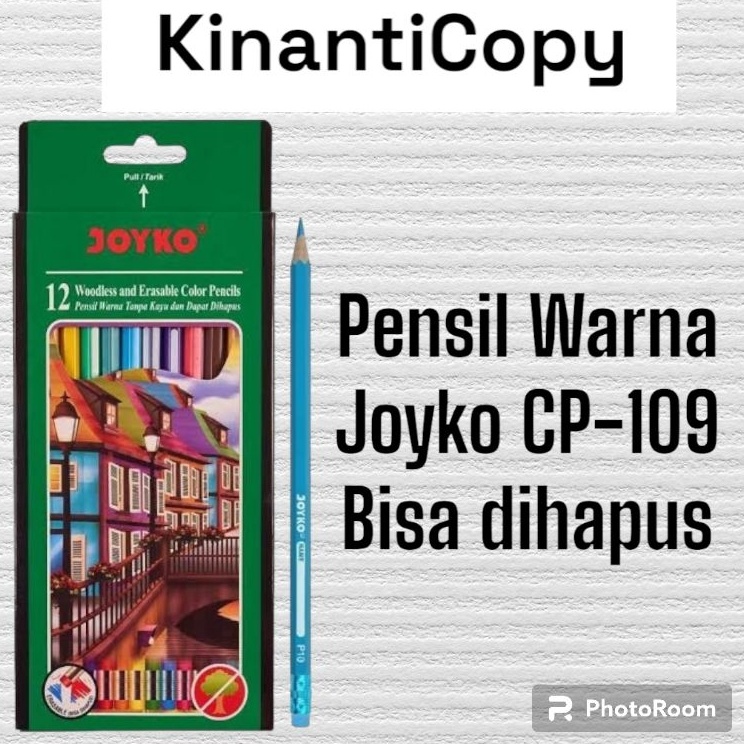 

Obral Terkini Pensil Warna Joyko CP19 Bisa Dihapus
