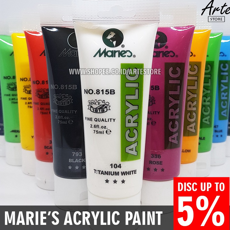 

Murah Terheboh Cat Acrylic MARIES 75 ml