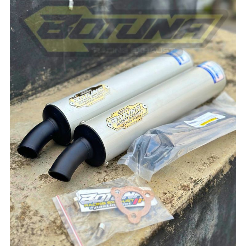 SILINCER KNALPOT ONLY NINJA R RR SS RACING 2TAK BOTUNA RACING EXHAUST