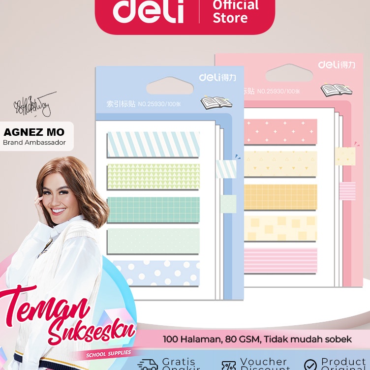 

Model Terheboh Deli Index Tab Penanda Pembatas Halaman Lucu 1 Lembar 259XX