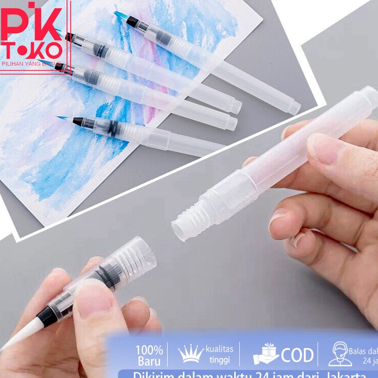 

Diskon Surprise Water Pen Kuas Pena Untuk Cat Air Sikat Kaligrafi Cat Air Kuas Cat Air Alat Lukis Kuas Cat Air Lembut