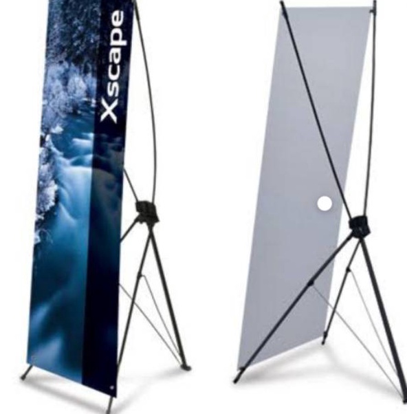 

Harga Murah Rangka Y Banner 6x16 Tiang Kaki Display Promosi Iklan