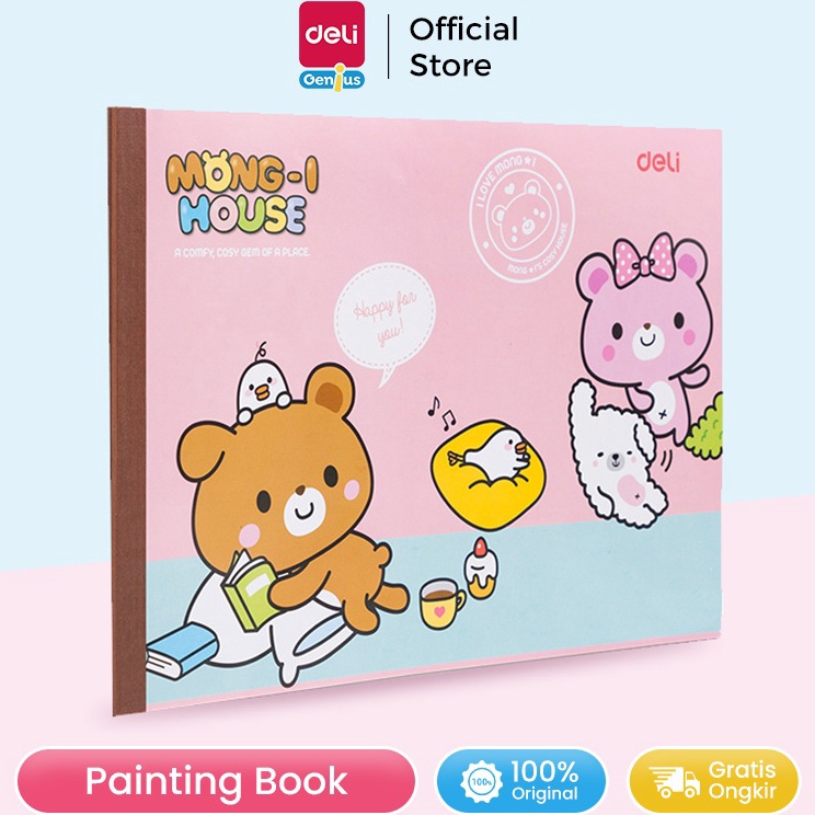 

Obral Menarik Deli Buku Gambar 2 Lembar 5pcs cocok untuk anak anak 7718