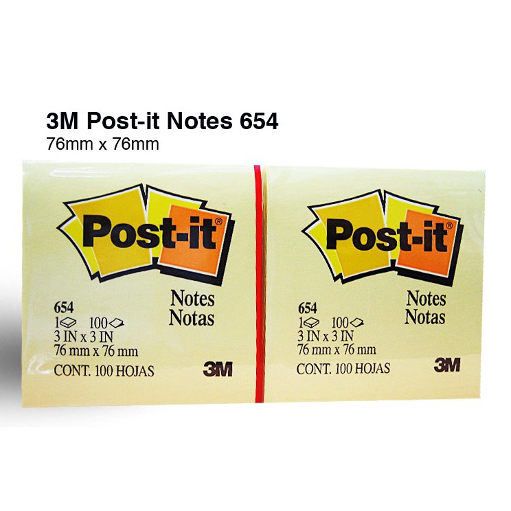 

Lebih Ekonomis POST IT 3M 654 1 Pad