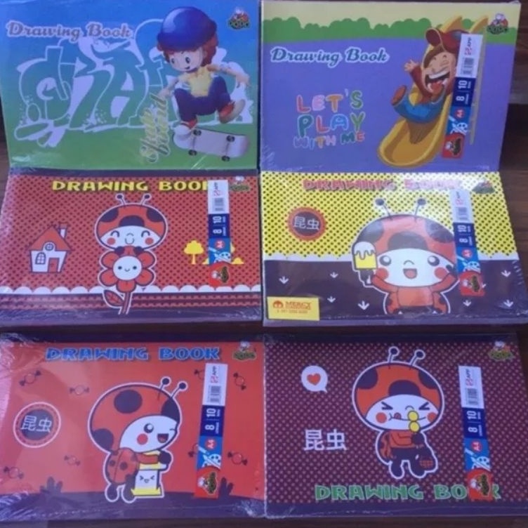 

KODE A68A PERPAK 1PCS BUKU GAMBAR DODO BY SIDU DRAWING BOOK A3 A4 B5