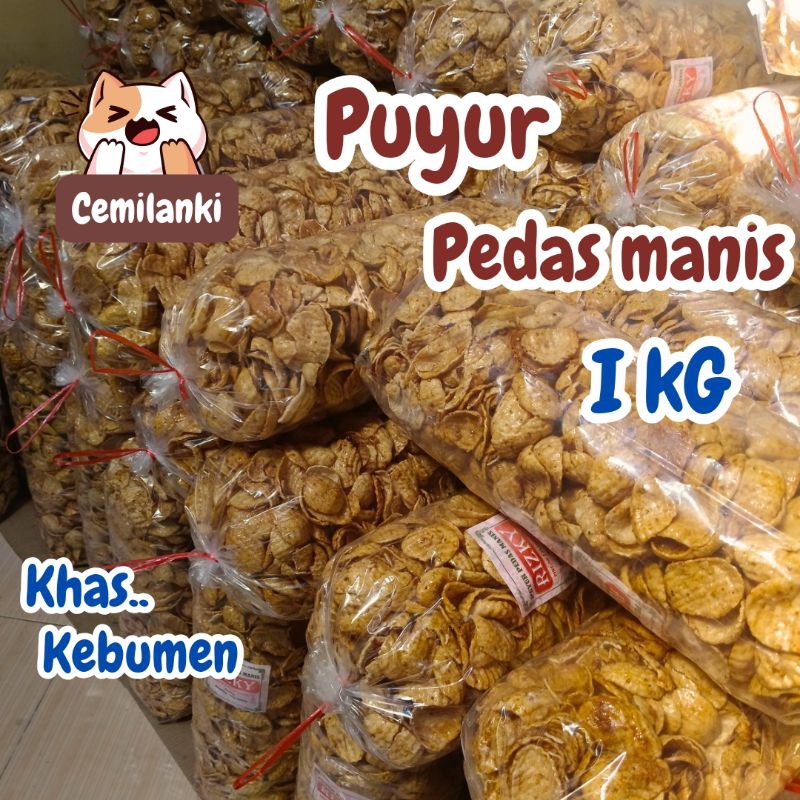 

opak puyur pedas manis 1kg khas kebumen