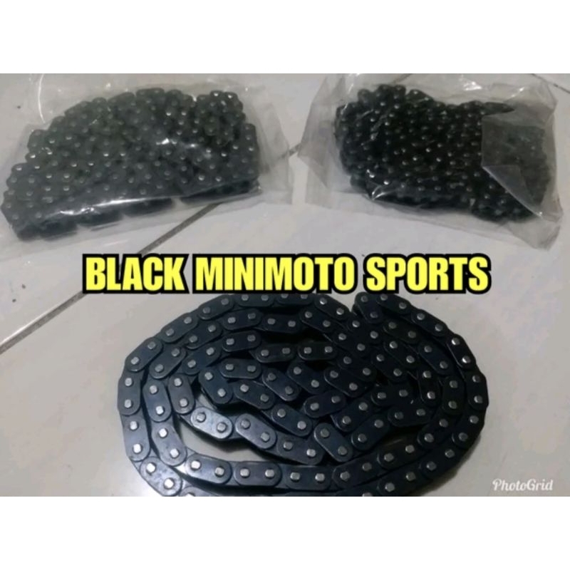 Rantai Motor Mini Trail Uk Besar Type T8F - Rantai Mini GP Lama GOPED X5 SCOOTER Anti Copot Terbaik 