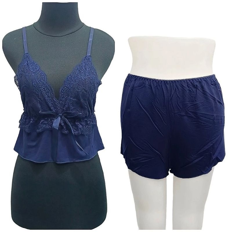 Aulywomens-Lingerie felancy//Lingerie setcel katun// Lingerie croptop katun