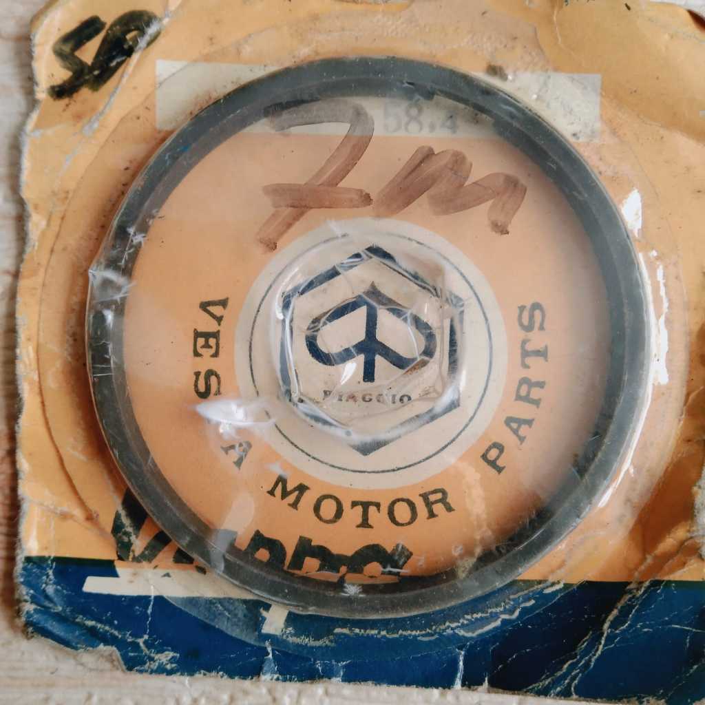 RING PISTON SEHER VESPA PIAGGIO 7M VESPA SUPER PARTS NEW OLD STOCK