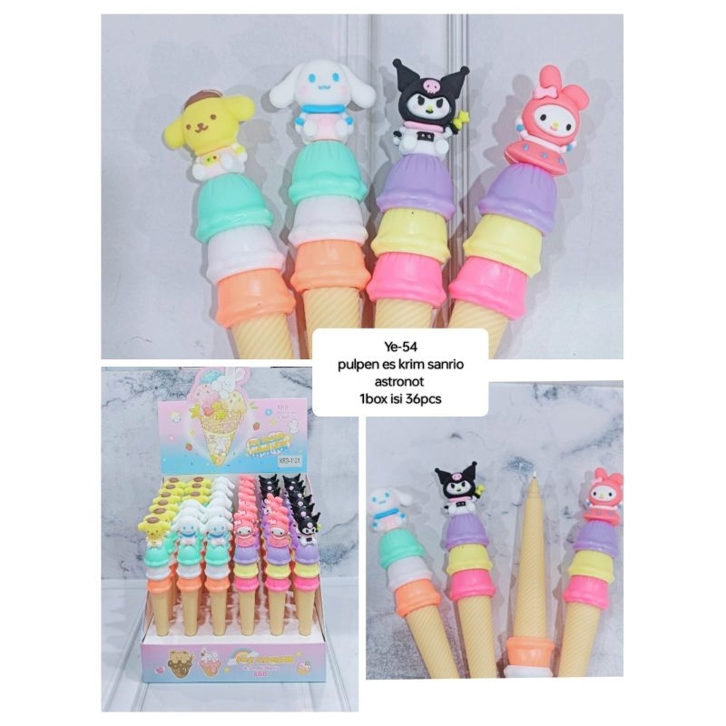 

Pena ES Krim karakter Per paket isi 6pcs Harga 35rb