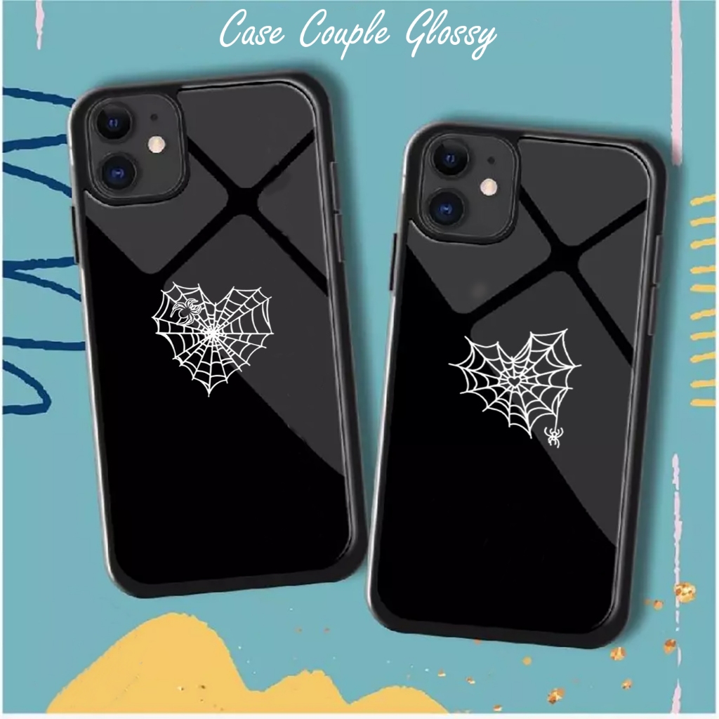 Hard Case 2D Glossy Couple SPIDERMAN & SPIDERWOMEN Cocok Untuk All Type hp...