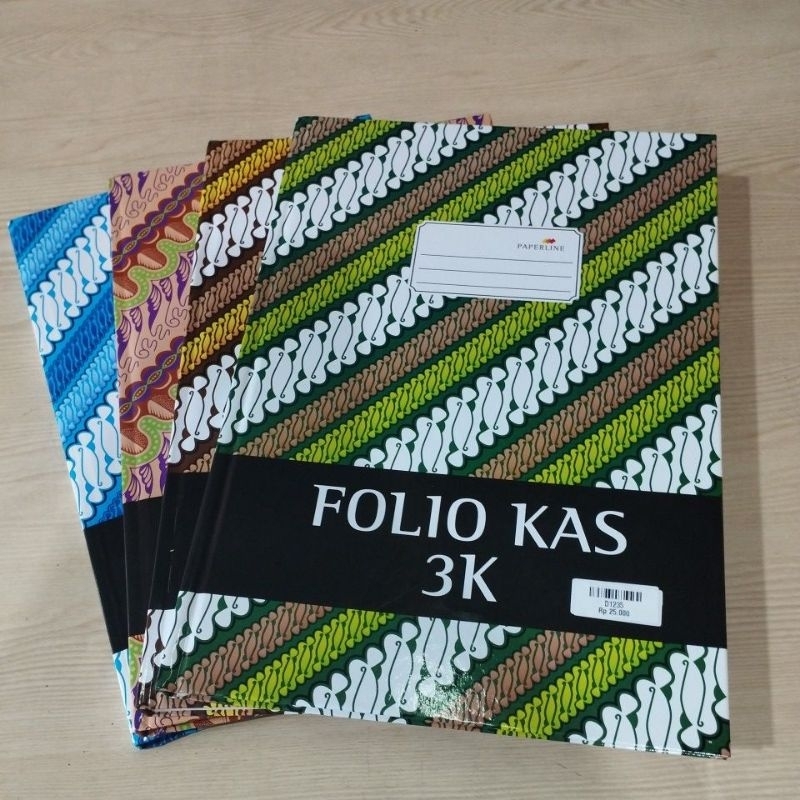 

Buku Folio Kas 3K Sampul Tebal Isi 100 Lembar (D1235)