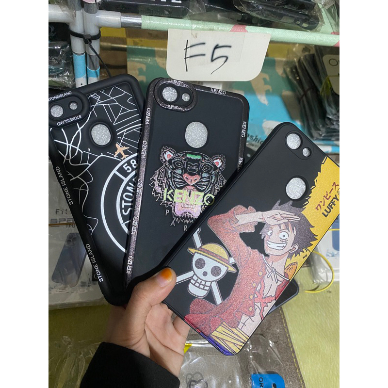 CASE RANDOM COWOK OPPO F5 CASE OPPO F5 HITAM