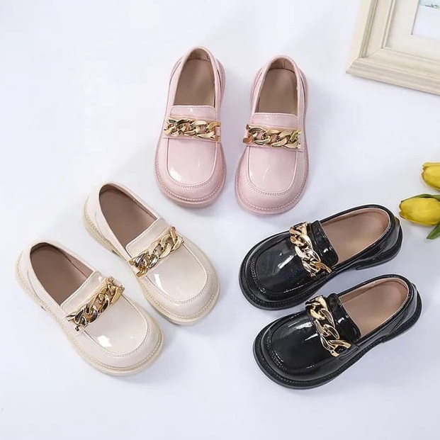 KODE L98O Sepatu anak docmart  sepatu anak perempuan terbaru  docmart anak motif rantai  docmart ana