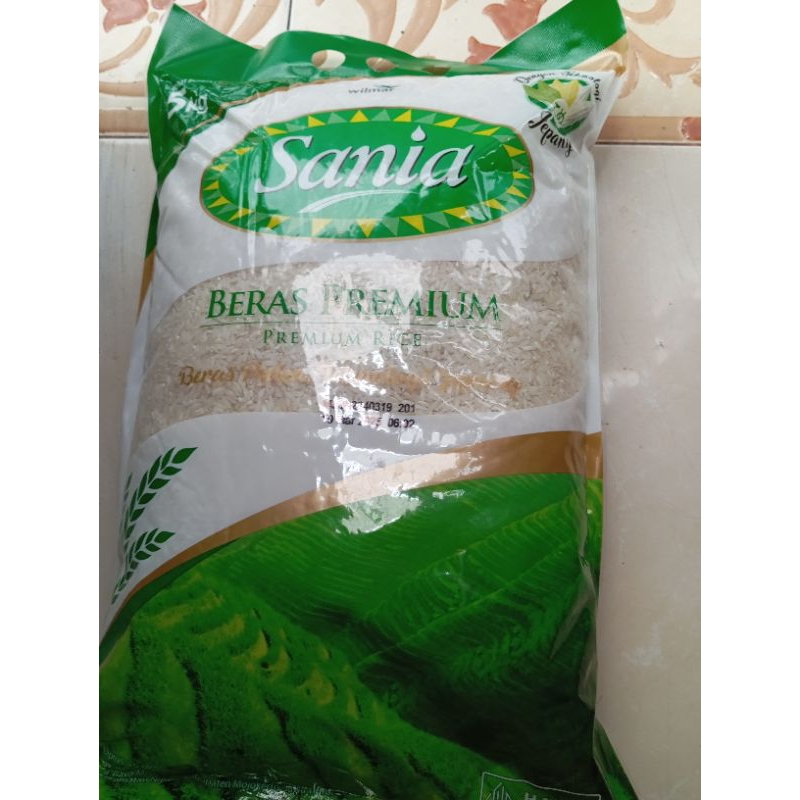 

beras sania kemasan 5kg