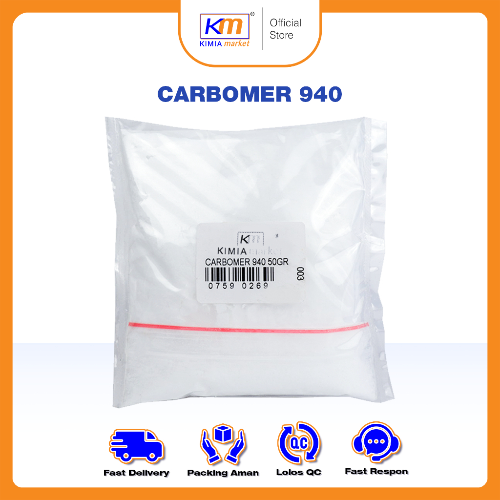 

Carbomer Carbopol 940 250gram pengental