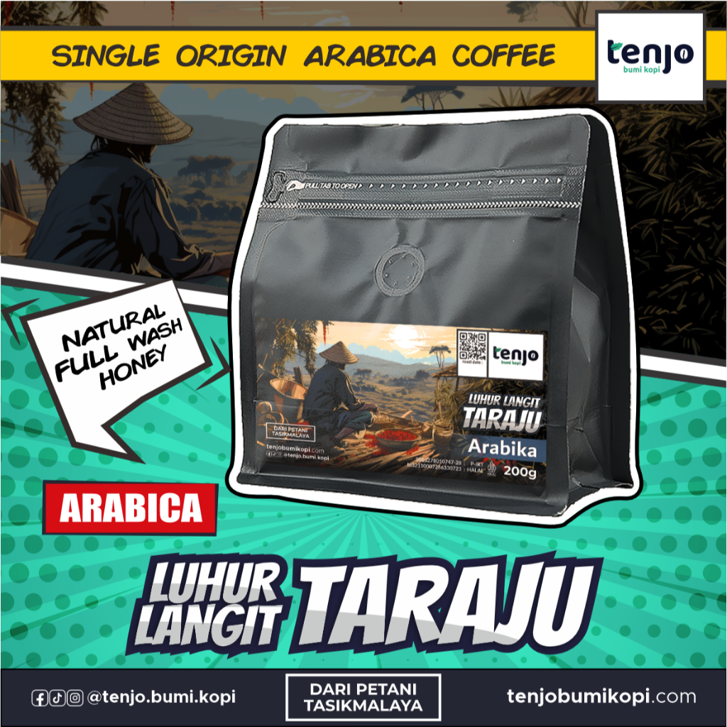 

Kopi Arabika Taraju Luhur Langit Tasikmalaya FULLWASH