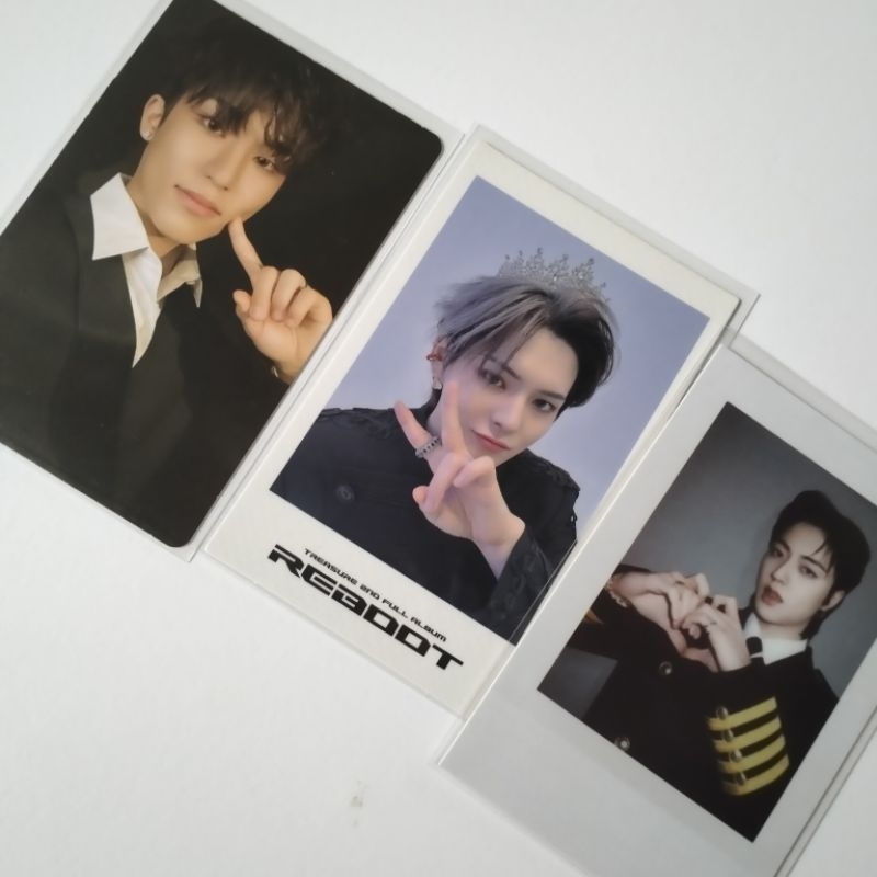 Wts Photocard Polaroid Official Treasure Jeongwoo Yoshi Haruto